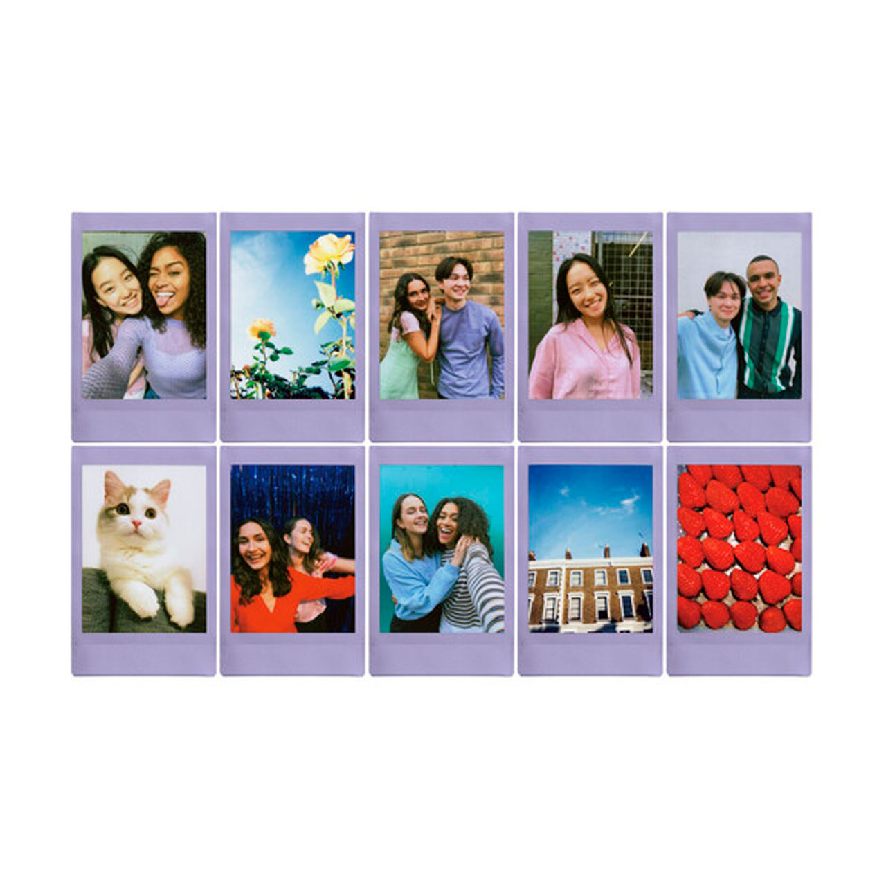 Fujifilm Instax Película Mini Soft Lavender (1×10 fotos) - Imagen 2