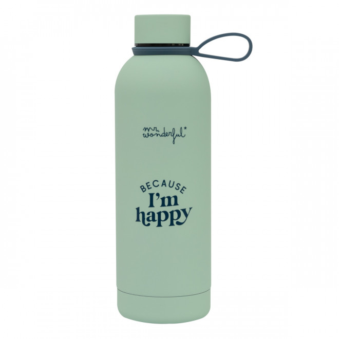 BOTELLA TÉRMICA 550ML - BECAUSE I'M HAPPY