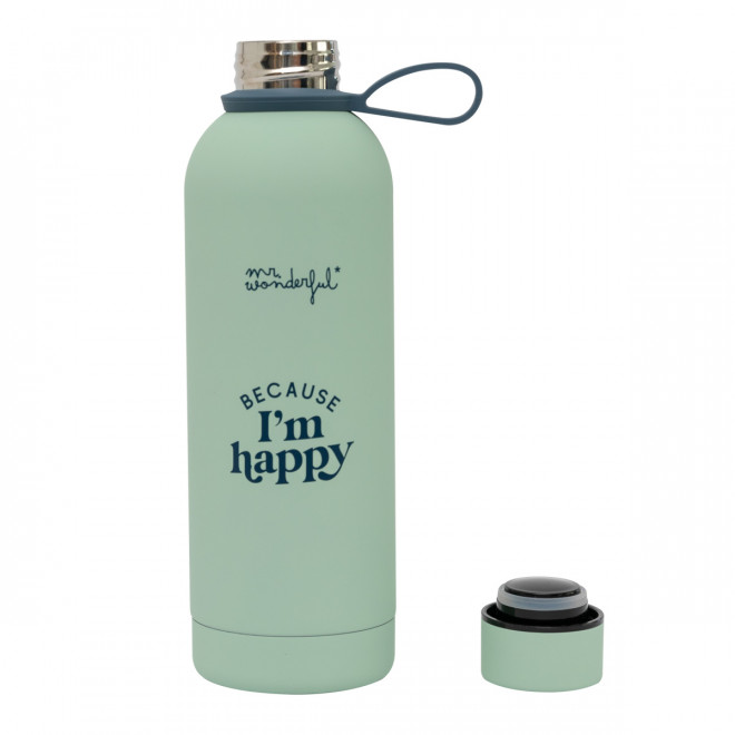 BOTELLA TÉRMICA 550ML - BECAUSE I'M HAPPY - Imagen 2