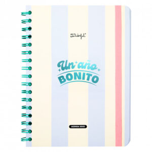 AGENDA WONDER 2025 SEMANAL - UN AÑO BONITO.