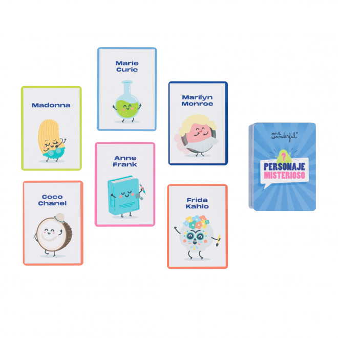 JUEGO DE CARTAS - PERSONAJE MISTERIOSO - Imagen 5