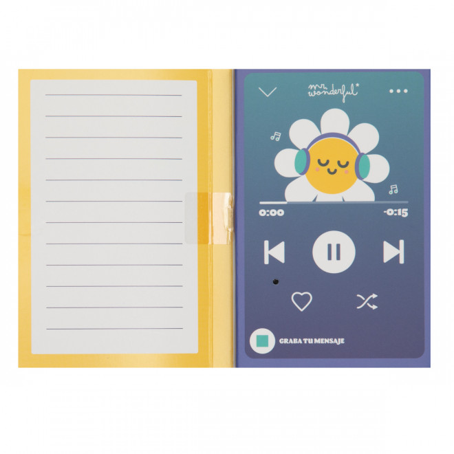 POSTAL CON GRABADOR DE MENSAJE AUDIO - PRESTA ATENCIÓN UN MOMENTO Y ESCUCHA LO QUE TE CUENTO - Imagen 2
