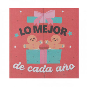 POSTAL DE NAVIDAD CON PEANA - LO MEJOR DE CADA AÑO ES CELEBRARLO A TU LADO