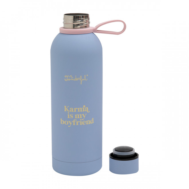 BOTELLA TÉRMICA 500ML - KARMA IS MY BOYFRIEND - Imagen 2