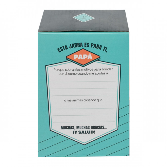 JARRA DE CERVEZA - PAPÁ, TÚ SÍ QUE ERES LA CAÑA! - Imagen 2
