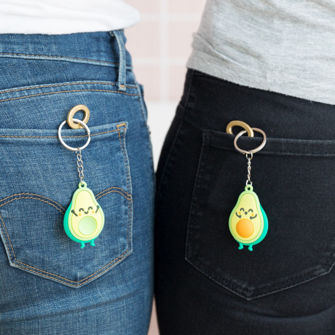 SET DE 2 LLAVEROS AGUACATE PARA PERSONAS QUE ENCAJAN A LA PERFECCIÓN - Imagen 6
