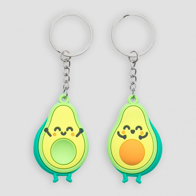 SET DE 2 LLAVEROS AGUACATE PARA PERSONAS QUE ENCAJAN A LA PERFECCIÓN - Imagen 11