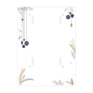PASSPARTOUT ADHESIVO NAVIDEÑO 10x15 CNA-08 DISEÑO 6