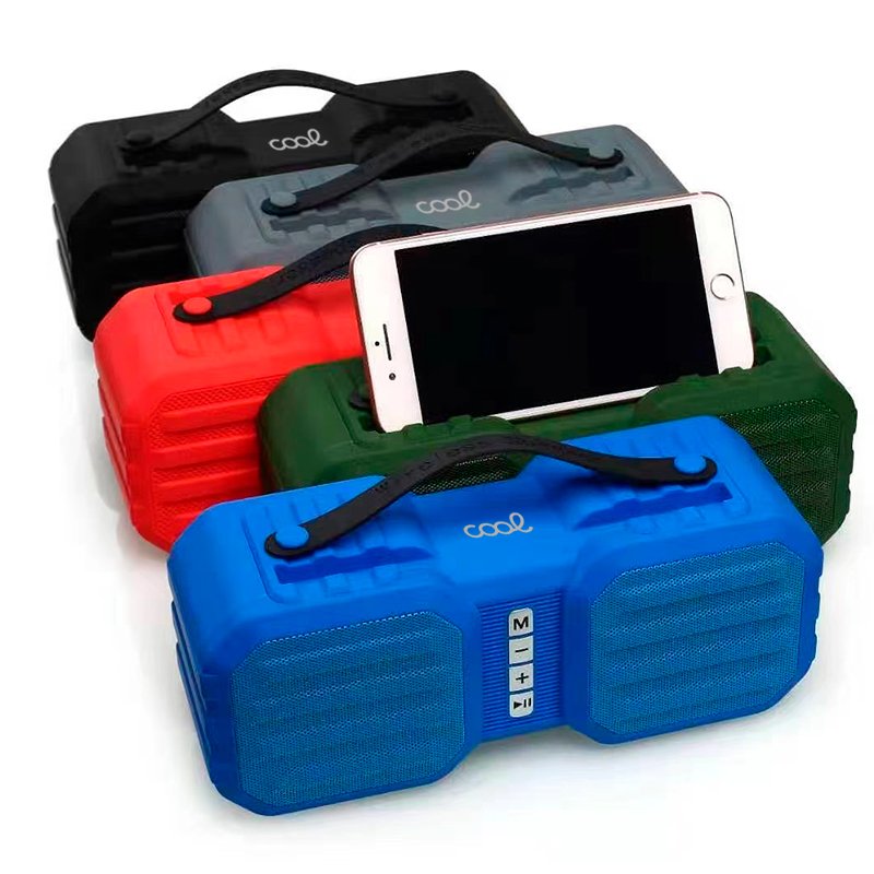 ALTAVOZ BLUETOOTH MUSICA UNIVERSAL COOL (8W) SOHO ROJO - Imagen 2