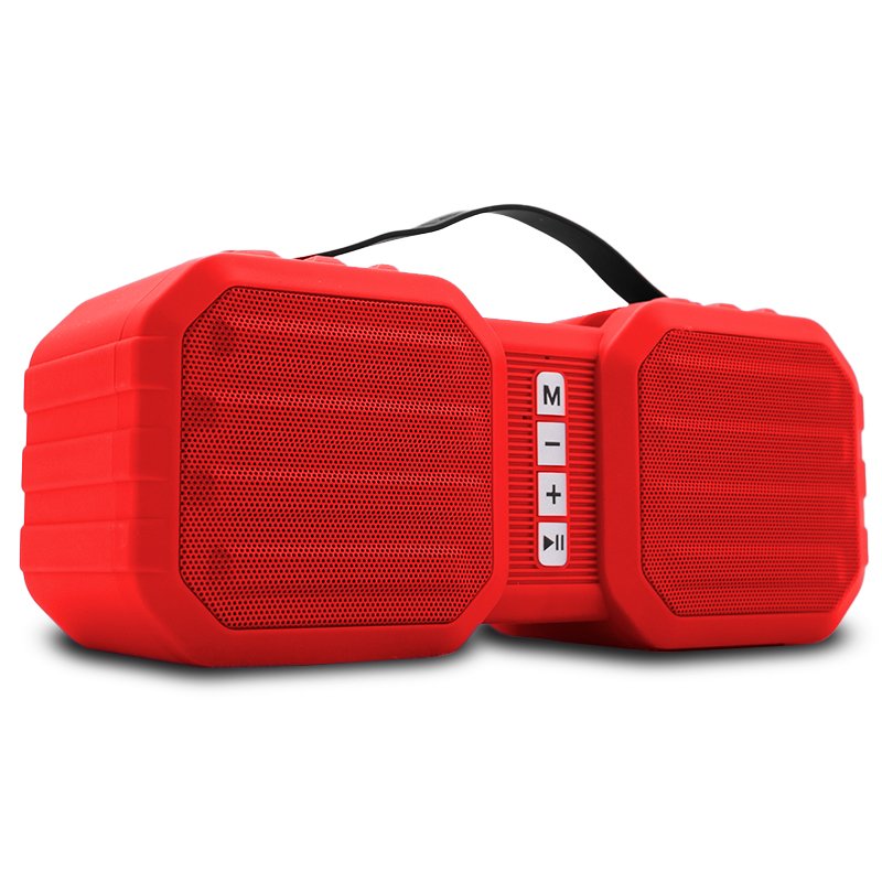 ALTAVOZ BLUETOOTH MUSICA UNIVERSAL COOL (8W) SOHO ROJO - Imagen 4
