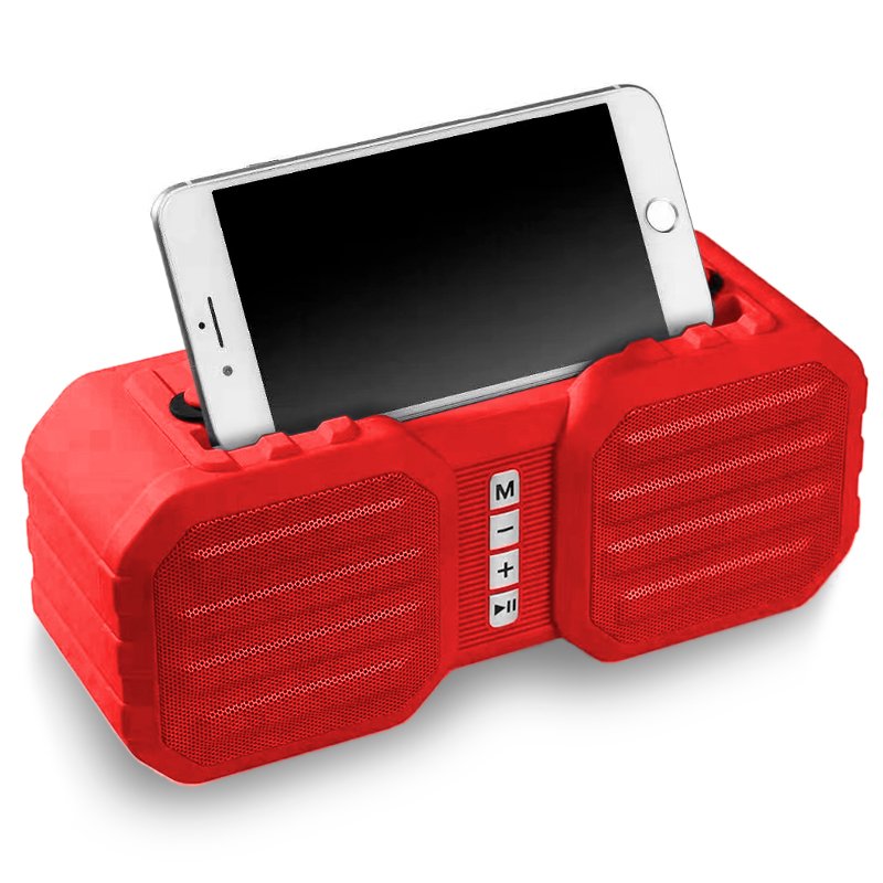 ALTAVOZ BLUETOOTH MUSICA UNIVERSAL COOL (8W) SOHO ROJO - Imagen 6