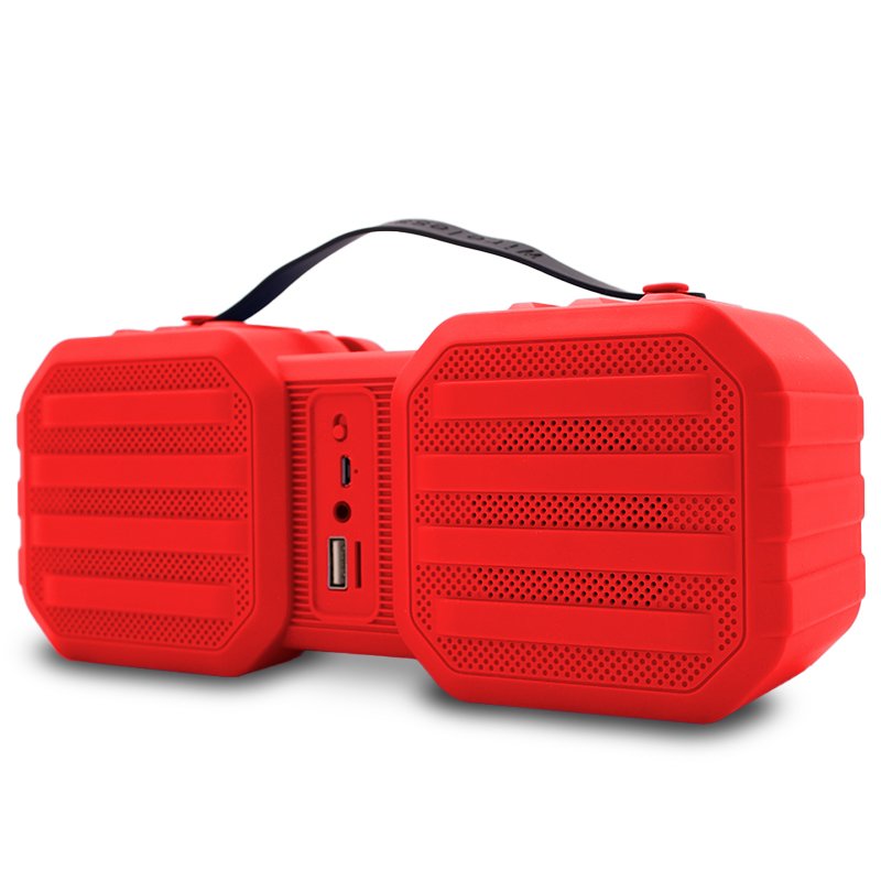 ALTAVOZ BLUETOOTH MUSICA UNIVERSAL COOL (8W) SOHO ROJO - Imagen 7
