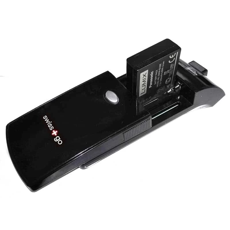 SWISS+PRO CARGADOR BATERIAS D-749U UNIVERSAL NEGRO - Imagen 2