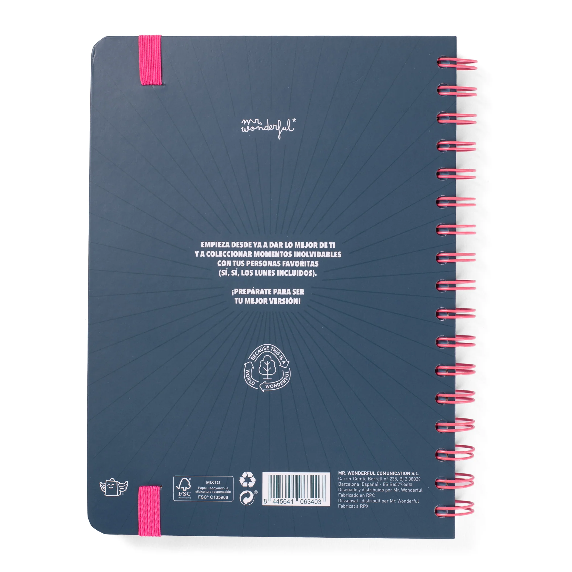 AGENDA WONDER 2025-2026 SEMANAL - PLANAZOS, ILUSIONES Y BUENAS VIBRACIONES - Imagen 3