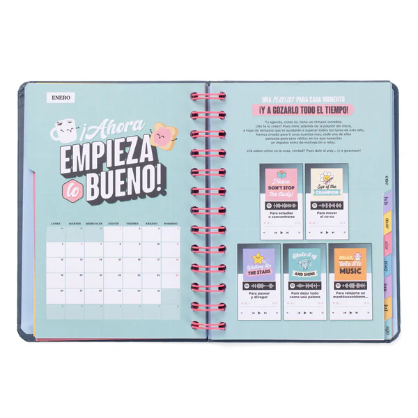 AGENDA WONDER PEQUEÑA 2025-2026 SEMANAL - PLANAZOS, ILUSIONES Y BUENAS VIBRACIONES - Imagen 5