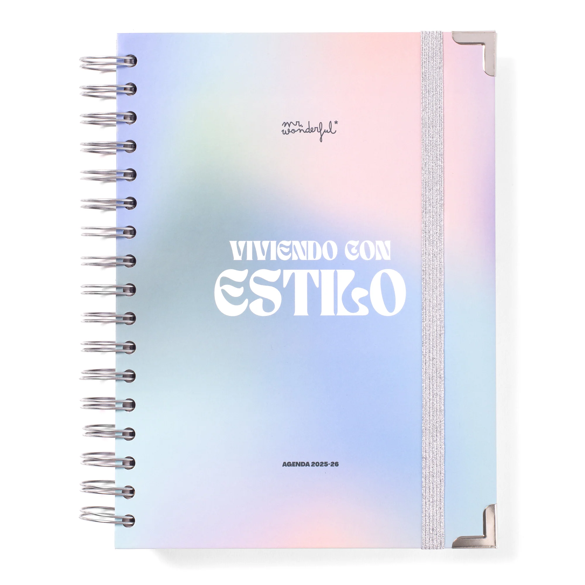 AGENDA OFFICE 2025-2026 SEMANAL 18 MESES - VIVIENDO CON ESTILO