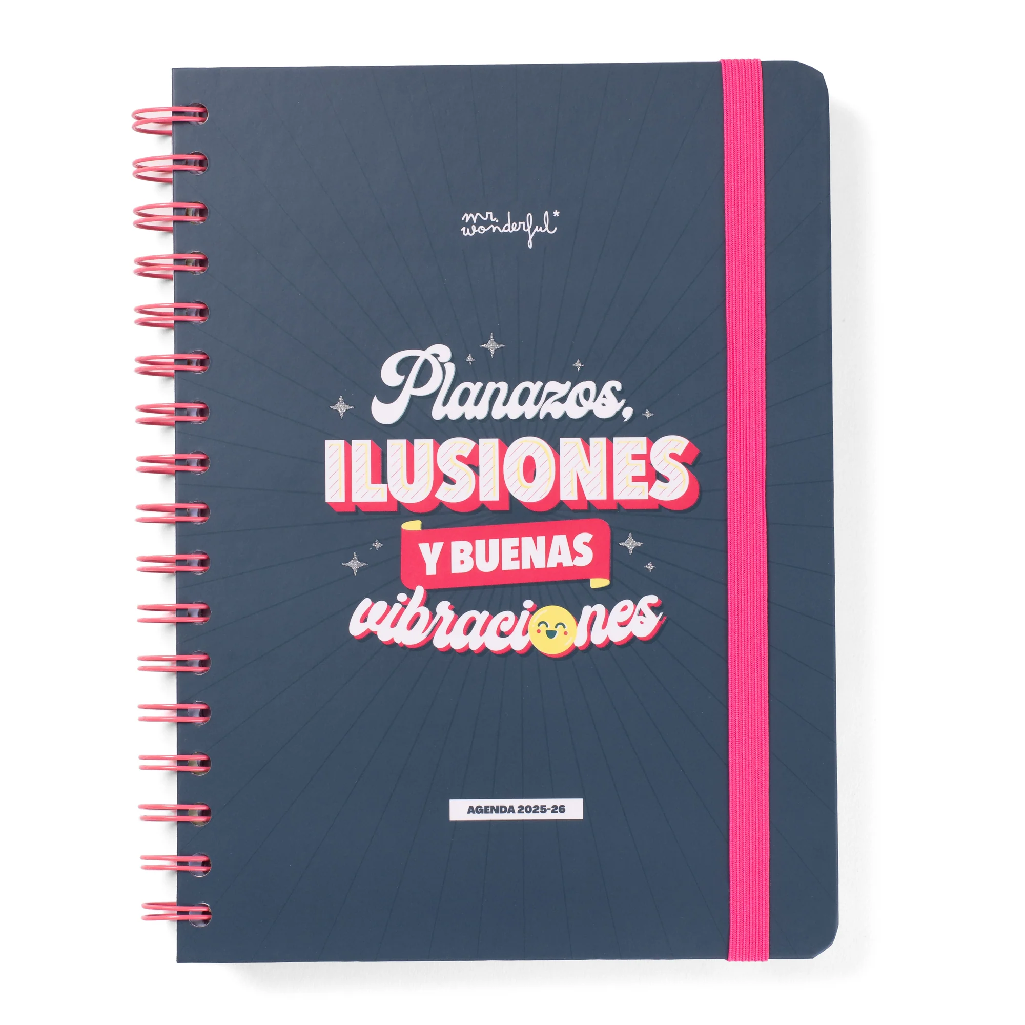 AGENDA WONDER 2025-2026 SEMANAL - PLANAZOS, ILUSIONES Y BUENAS VIBRACIONES