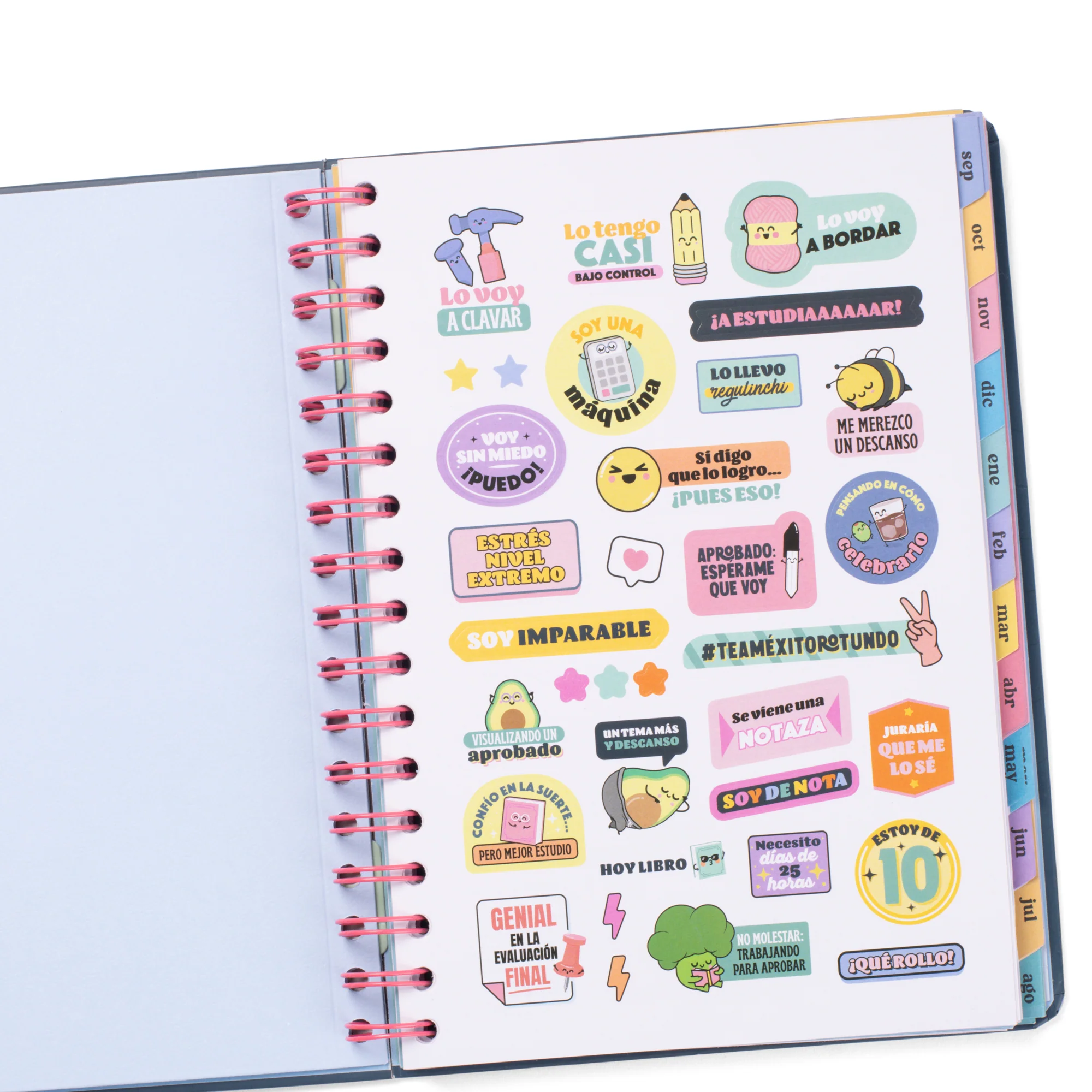 AGENDA WONDER 2025-2026 SEMANAL - PLANAZOS, ILUSIONES Y BUENAS VIBRACIONES - Imagen 10