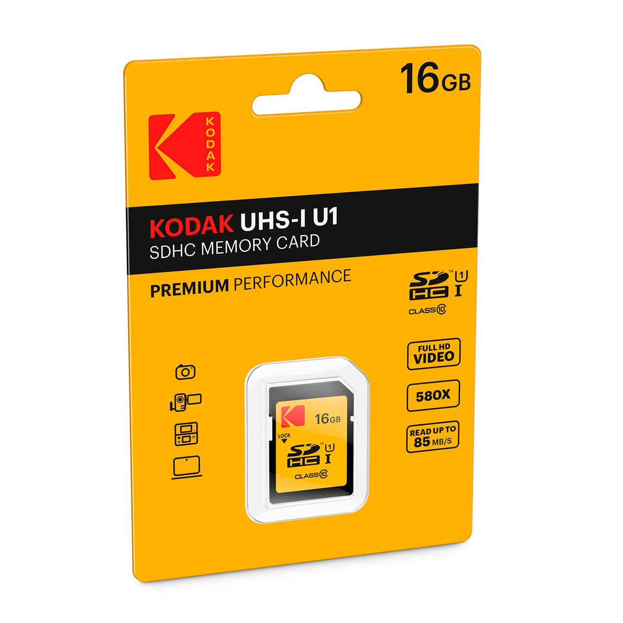 Tarjeta Kodak 16Gb Go Premium Performance