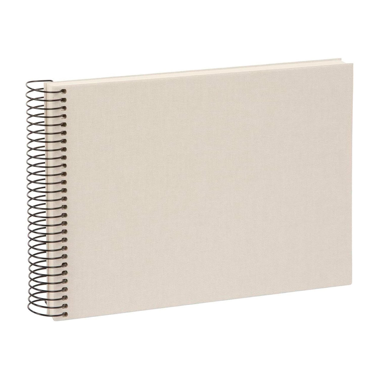 Goldbuch Bella Vista Album de Pegar 24×17 cm Espiral 40 páginas blancas Gris Claro - Imagen 2