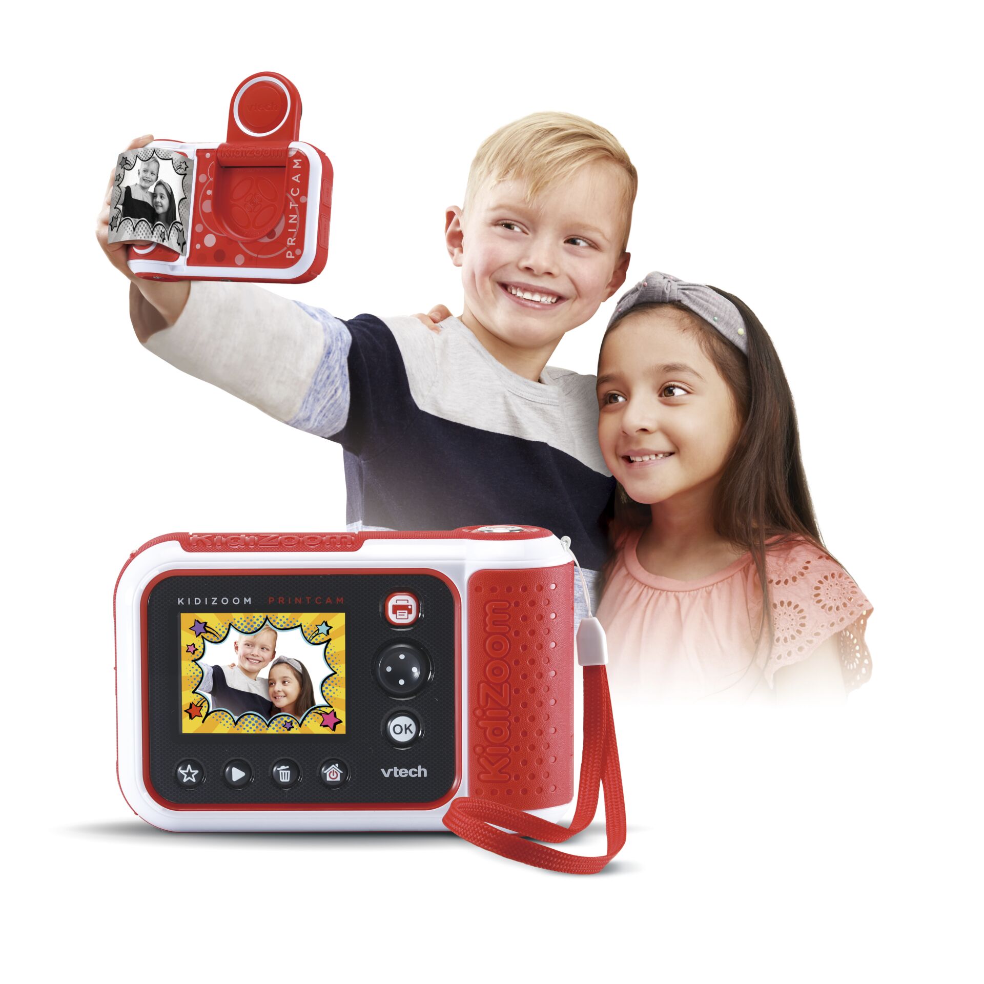 CÁMARA INFANTIL INSTANT VTECH KIDIZOOM PRINT CAM ROJA - Imagen 5