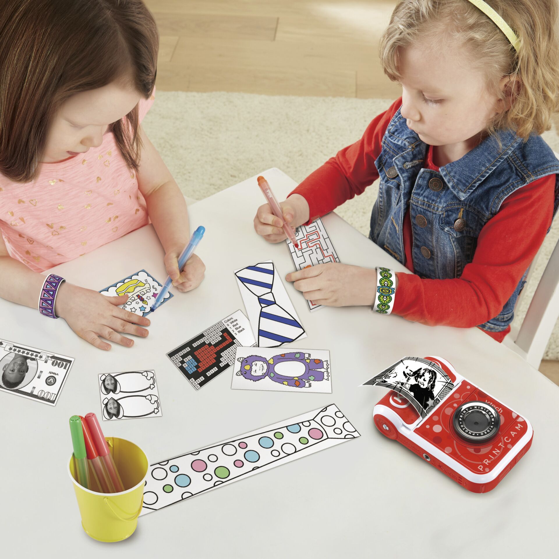 CÁMARA INFANTIL INSTANT VTECH KIDIZOOM PRINT CAM ROJA - Imagen 6