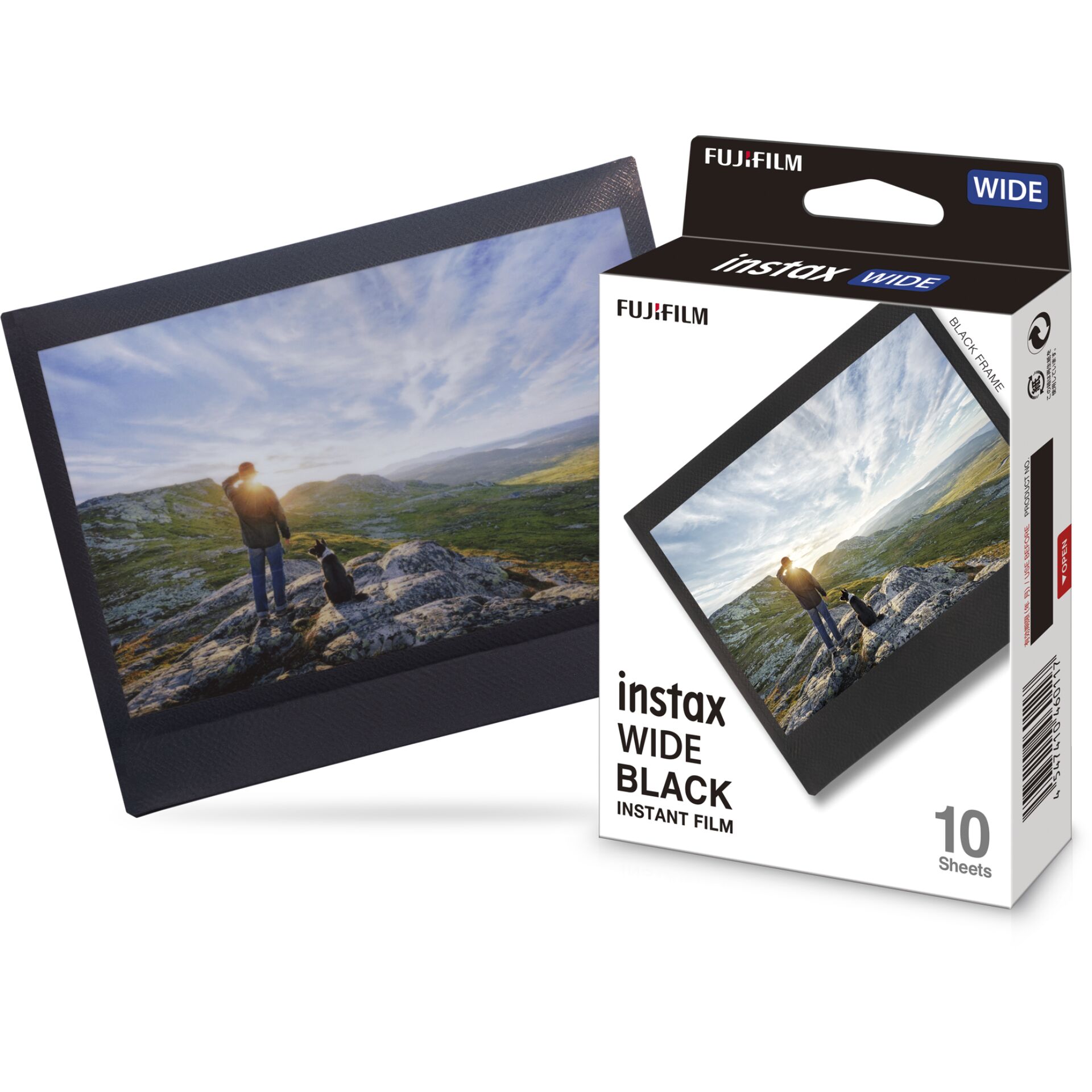 FUJIFILM INSTAX PELÍCULA WIDE BLACK (1x10 FOTOS) - Imagen 2