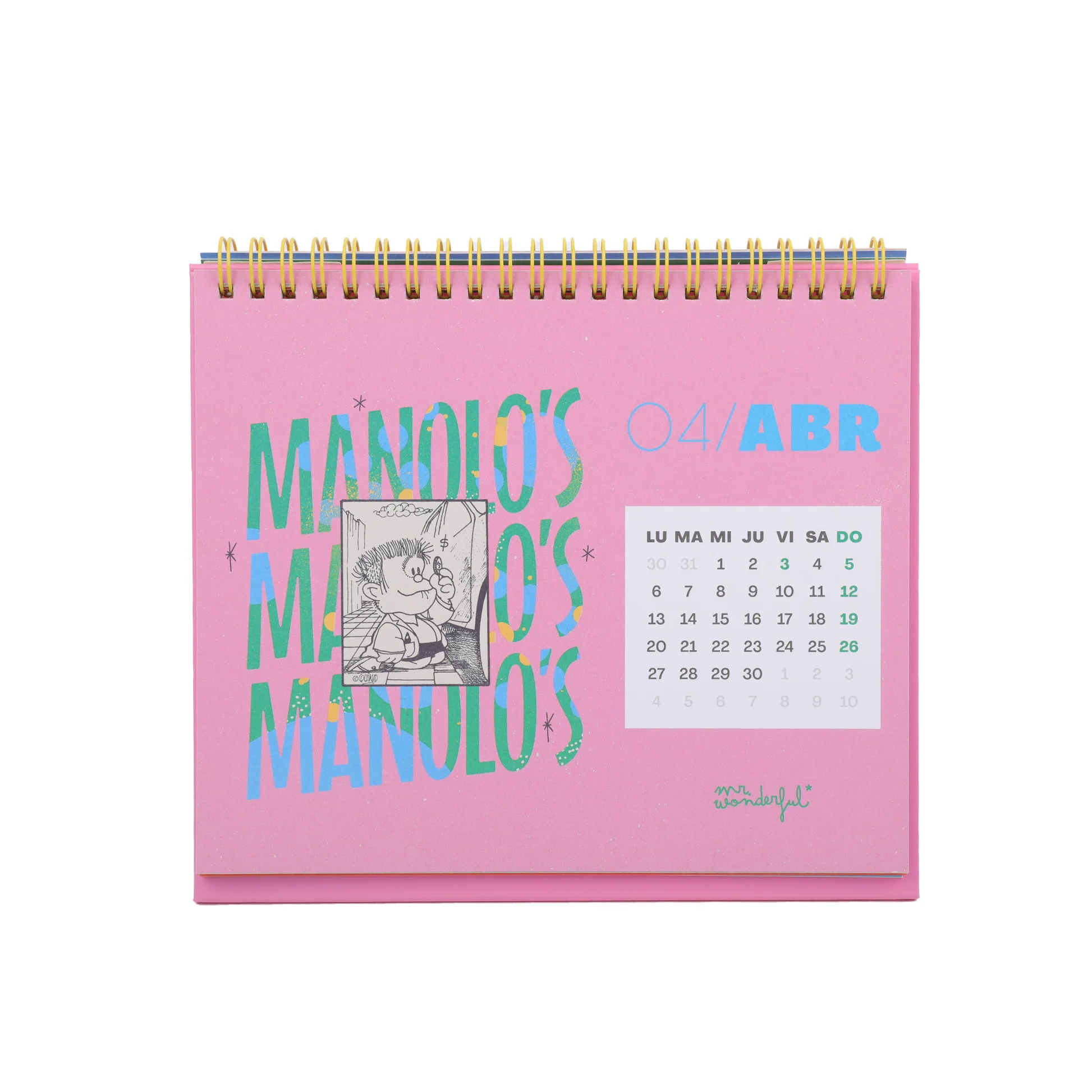 CALENDARIO DE SOBREMESA 2026 - MAFALDA - Imagen 4