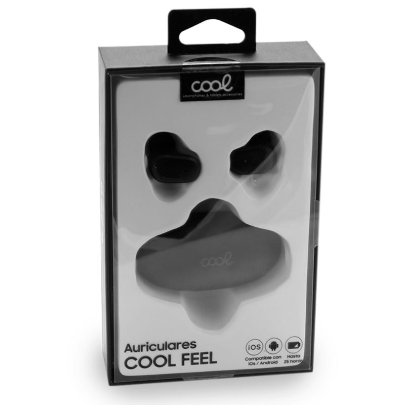 AURICULARES STEREO BLUETOOTH DUAL POD EARBUDS COOL FEEL NEGRO - Imagen 10