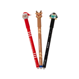Set-of-3-erasable-pens-Bo-Bo-Santa-Claus-penguin-and-reindeer_UN-02
