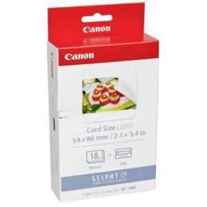 CANON KC-18 IF STICKER 18H FULLSIZE