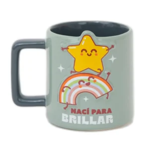 Mr.Wonderful_Taza_3D_Estrella_y_Arcoíris_nací_para_brillar_1