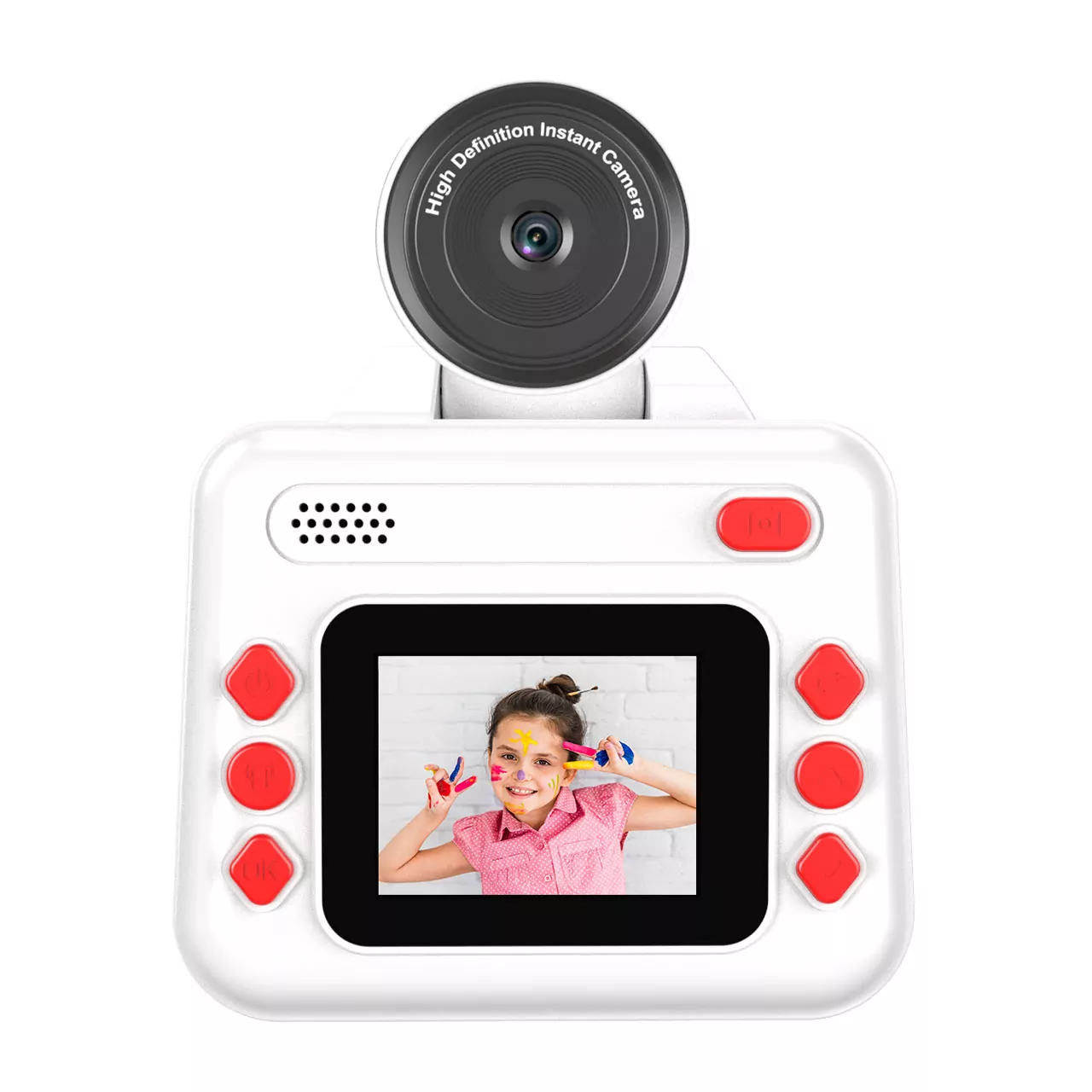 SWISS+GO KIDYCAM JOY CÁMARA DIGITAL INSTANTÁNEA EN PAPEL TÉRMICO BLANCO Y NEGRO - Imagen 3