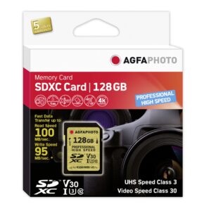 TARJETA AGFA SDXC 128GB PRO