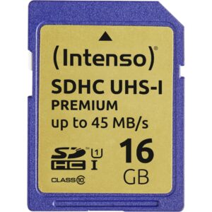 TARJETA INTENSO 16GB PREMIUM