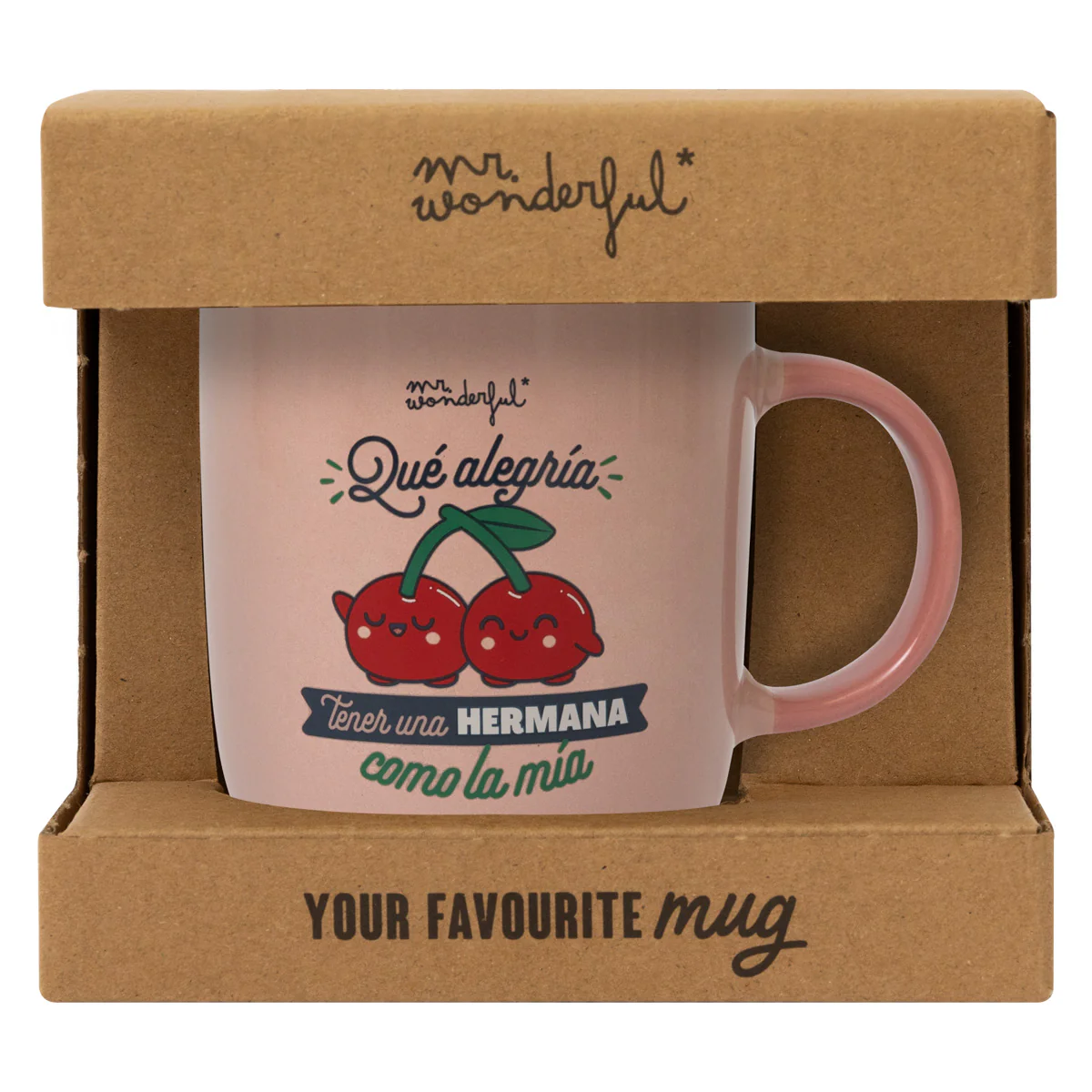TAZA - QUÉ ALEGRÍA TENER UNA HERMANA COMO LA MÍA - Imagen 4