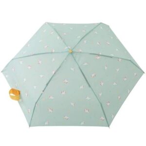 Paraguas pequeño mint - estampado unicornios