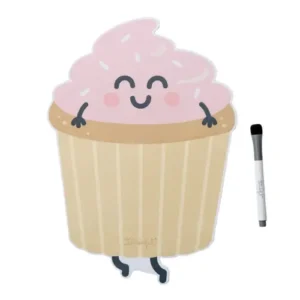 Pizarra magnética - cupcake