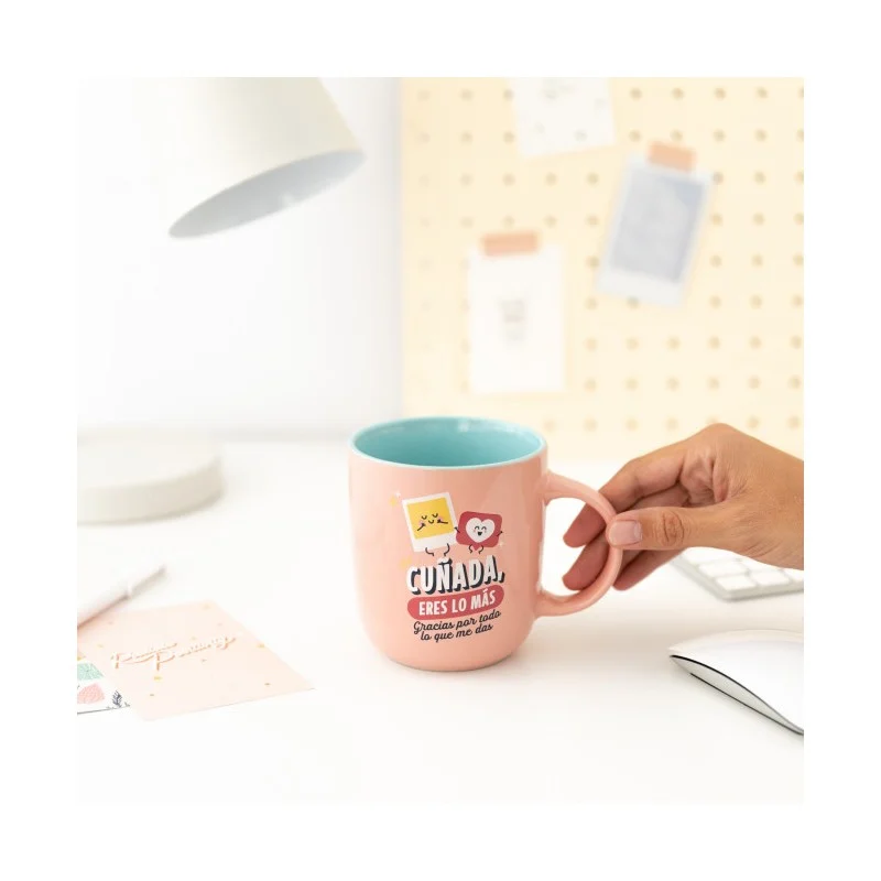 TAZA - CUÑADA, ERES LO MÁS, GRACIAS POR TODO LO QUE ME DAS - Imagen 5