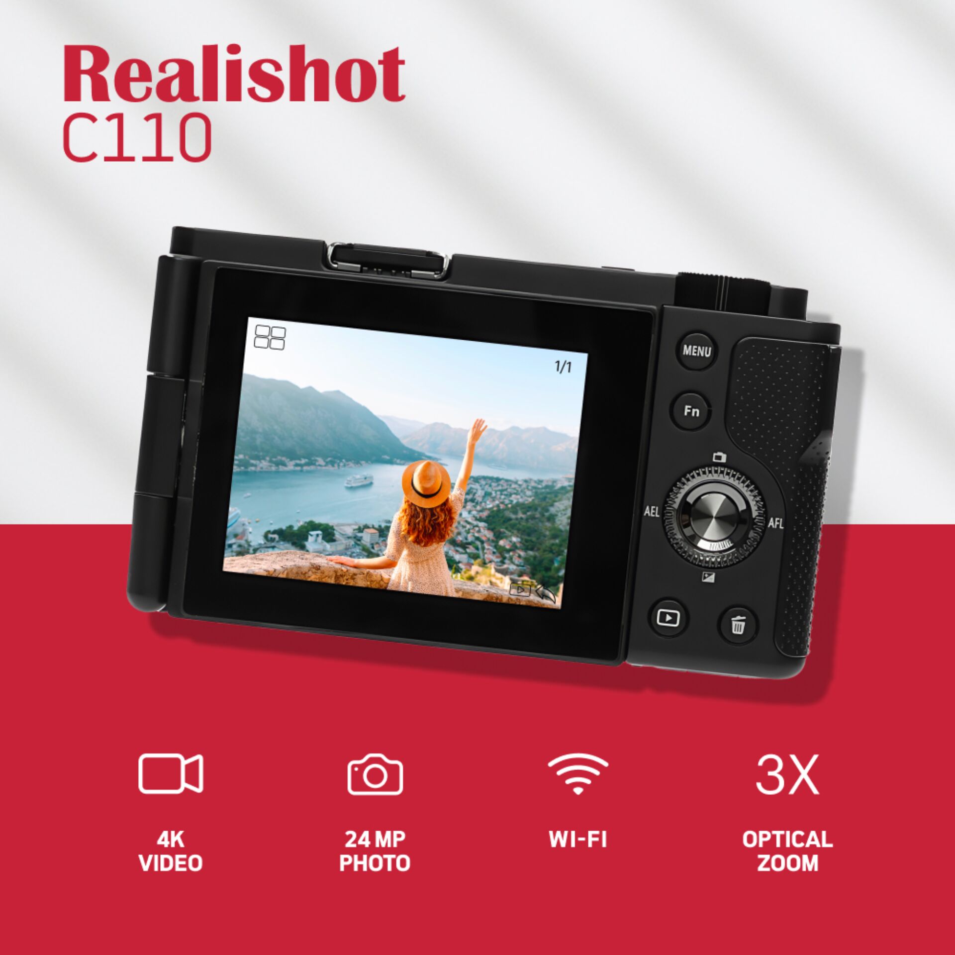 CÁMARA COMPACTA AGFAPHOTO REALISHOT C110 - Imagen 10