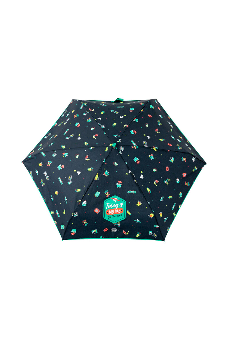 PARAGUAS PEQUEÑO DE VIAJE - TODAY IS MY DAY (IN THE RAIN) - Imagen 3