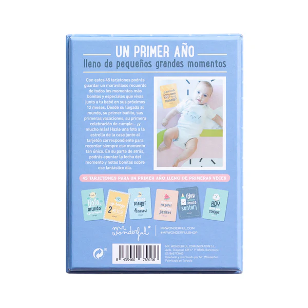 TARJETAS PARA BEBÉS - FOTOS Y MOMENTAZOS DE MI PRIMER AÑO - Imagen 2