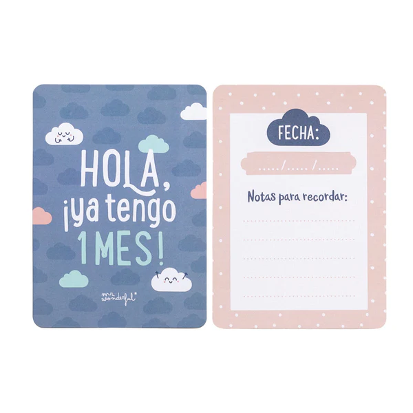 TARJETAS PARA BEBÉS - FOTOS Y MOMENTAZOS DE MI PRIMER AÑO - Imagen 4