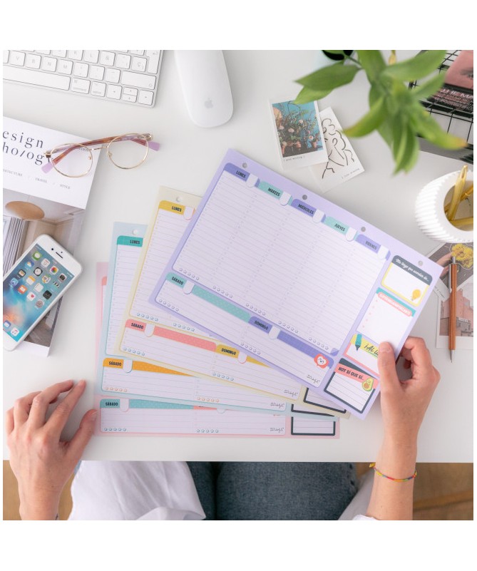 ORGANIZADOR SEMANAL PARA QUE NO SE TE ESCAPE NI UN PLAN - Imagen 12