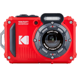 KODAK PIXPRO WPZ2 CÁMARA COMPACTA ROJA SUMERGIBLE 15 mts