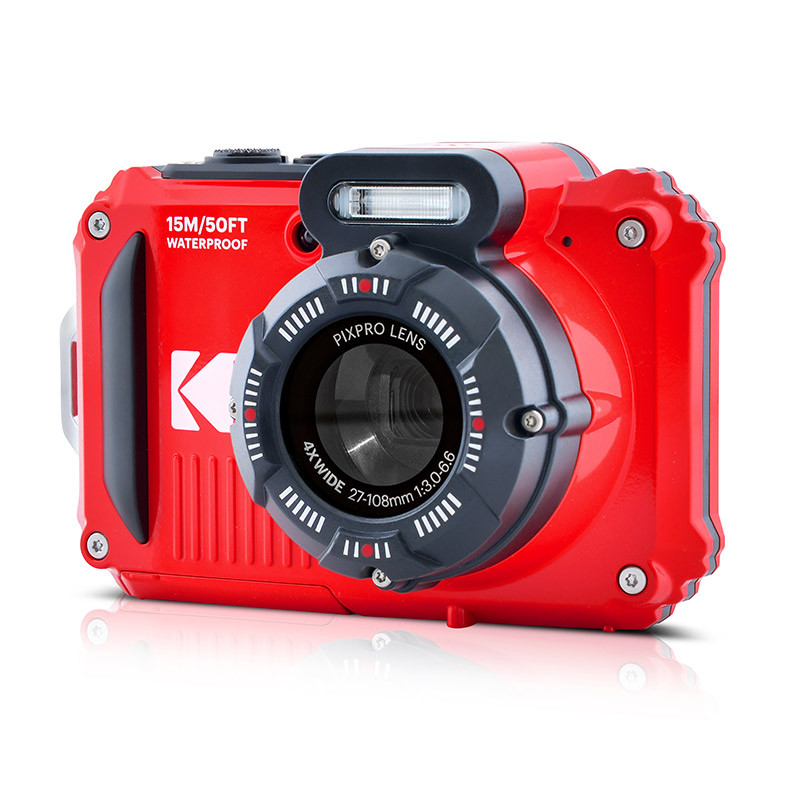 KODAK PIXPRO WPZ2 CÁMARA COMPACTA ROJA SUMERGIBLE 15 mts - Imagen 2