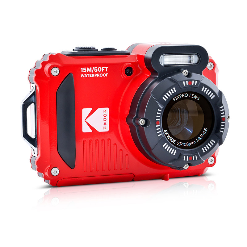 KODAK PIXPRO WPZ2 CÁMARA COMPACTA ROJA SUMERGIBLE 15 mts - Imagen 3
