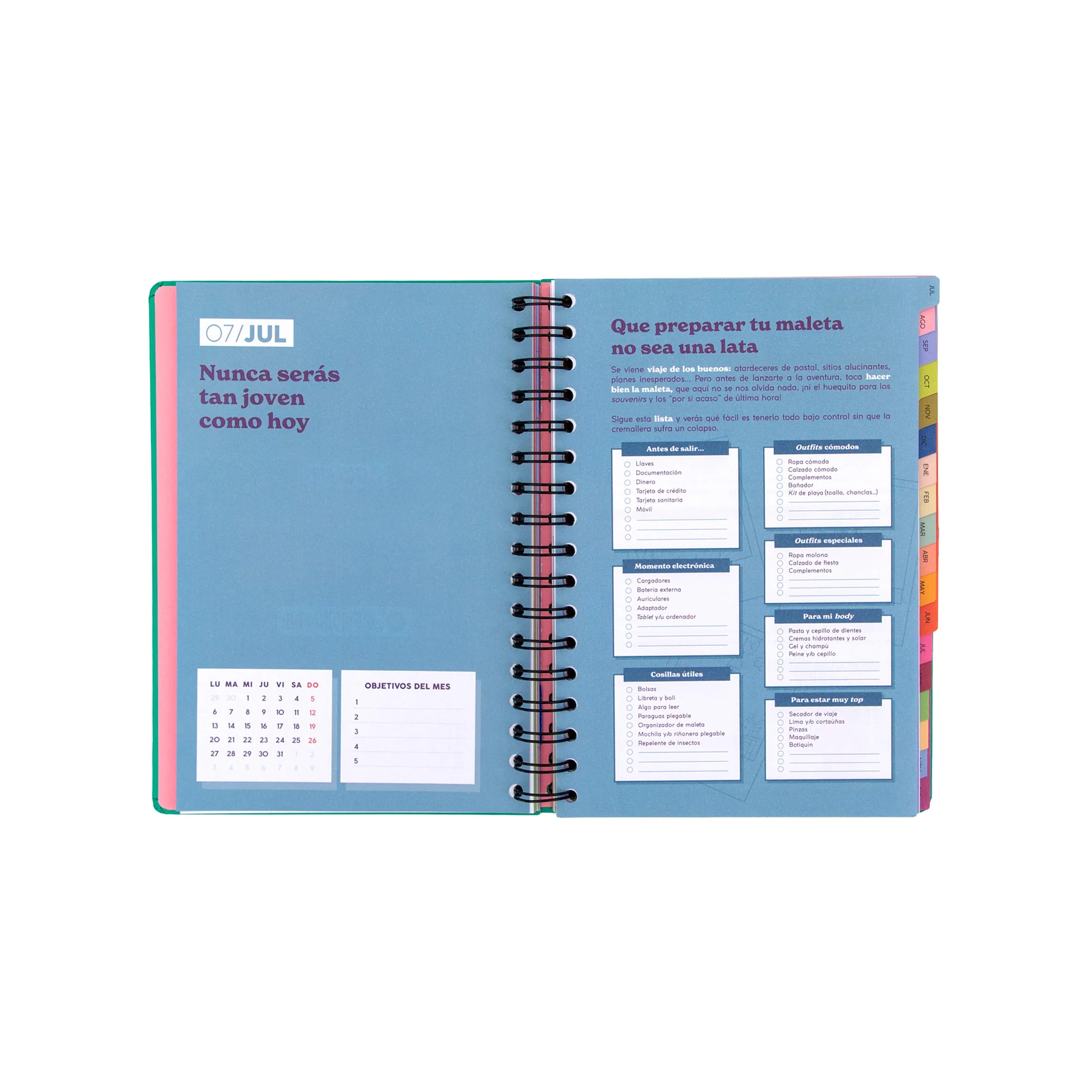 AGENDA MR.WONDERFUL 2026-27 SEMANAL 18 MESES - SUEÑA FUERTE, VIVE LIBRE - Imagen 7
