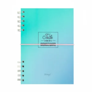 LIBRETA A5 AZUL - TODO LO QUE VOY A CONSEGUIR