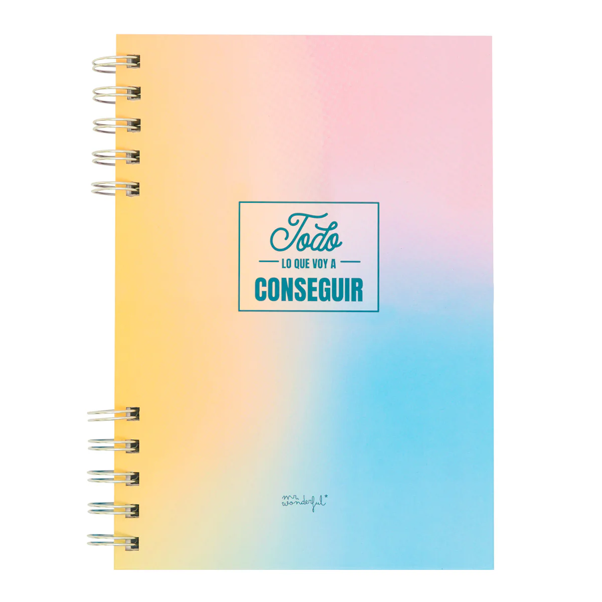 LIBRETA A5 ROSA - TODO LO QUE VOY A CONSEGUIR - Imagen 2